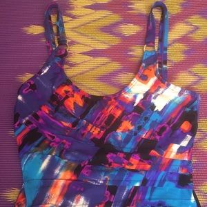 Calvin Klein gorgeous multicolored bathing suit!